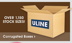 Uline - Corrugated Boxes - Over 1,150 Stock Sizes!