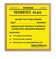 Tiltwatch&trade; Plus Damage Indicator
