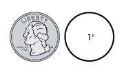 1 in. Labels