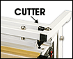 Poly Bag Sealer with Cutter