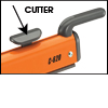 Cutter on Tabletop Poly Bag Sealer