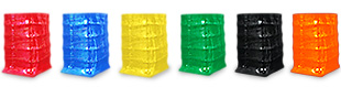 Colored Machine Length Stretch Film