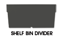 Shelf Bin Dividers