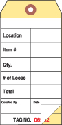 2 Part Carbonless Tag