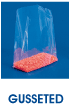 Gusseted Poly Bags