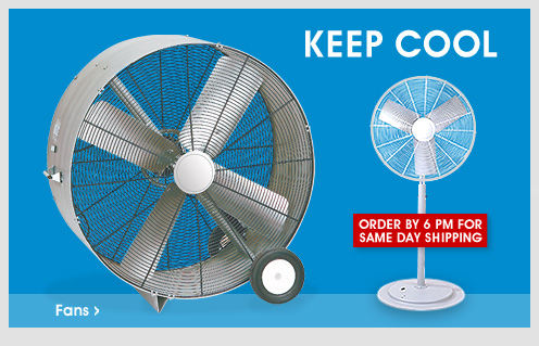 Uline - Keep Cool - Fans - Order by 6 PM for Same Day Shipping